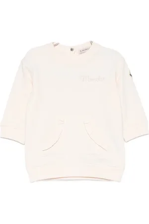 Moncler Logo-patch ruffled sweatshirt
