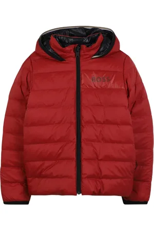 HUGO BOSS Quilted reversible hooded jacket