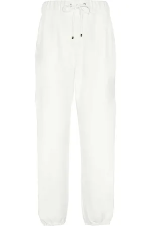 Max Mara Elasticated-cuff drawstring trousers