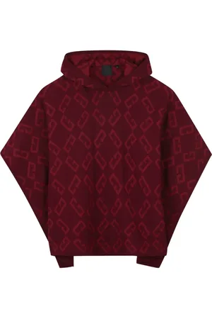 Givenchy Monogram jacquard hooded poncho