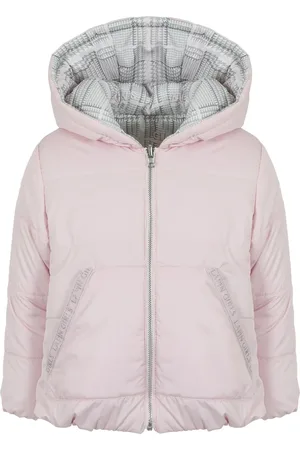 Lapin House Reversible hooded jacket