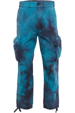 OFF-WHITE Tie-dye cargo trousers