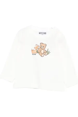 Moschino Deer-bear print top