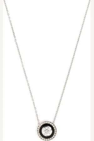SELIM MOUZANNAR 18kt white gold Mina diamond necklace