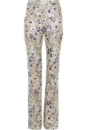 Giambattista Valli Floral-print trousers