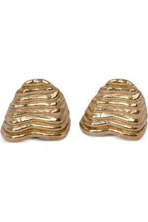 Anita Fluted shell earrings