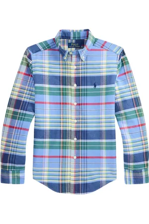 Ralph Lauren Brushed Oxford long-sleeve collared shirt
