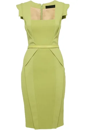 Elie saab Crepe belt dress