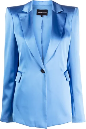 BCBG Max Azria Single-breasted satin blazer
