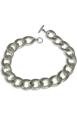 SASKIA DIEZ Chain T-bar fastening necklace