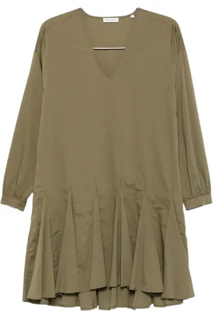 Marc O’ Polo V-neck tiered midi dress