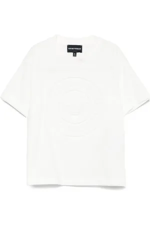 Emporio Armani Embossed-logo T-shirt