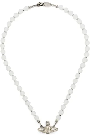 Vivienne Westwood Messaline Orb-motif choker necklace