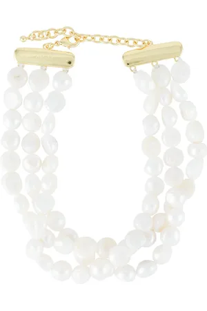 Cult Gaia Nora pearl-embellished choker necklace