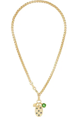 Roxanne Assoulin Sapphire-pendant necklace