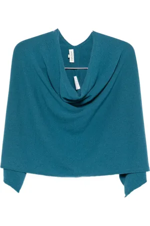ERIC BOMPARD Cowl-neck cashmere poncho