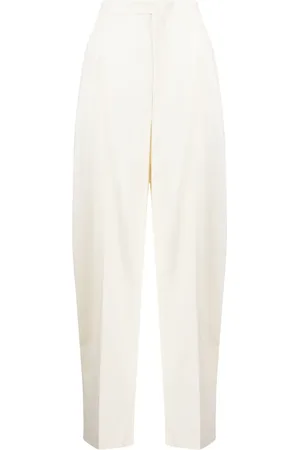 ANOUKI Wool-blend wide-leg trousers