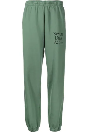 7 DAYS ACTIVE Logo-print track pants