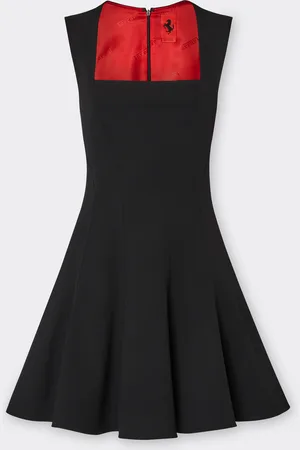 FERRARI Short Comfort Wool Dress - Female Dresses 36