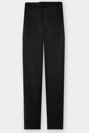 FERRARI Chinos In Stretch Satin Twill - Male Trousers 46