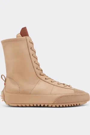 FERRARI Nappa Leather And Suede High-top Driver Sneaker - Male Sneakers 37