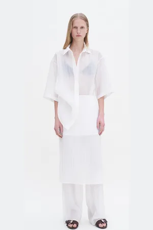 Filippa K Short Sleeve Crinkle Shirt