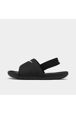 Nike Slide Sandals - Boys' Toddler Kawa Slide Sandals in Black/Black Size 10.0
