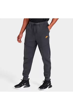Nike Men's Sportswear Tech Fleece Jogger Pants in Grey/Dark Smoke Grey Size Small Cotton/Polyester/Fleece