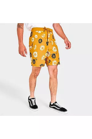 Vans Men Shorts - Men's Mixed 18" Board Shorts in /Golden Size 30 100% Polyester
