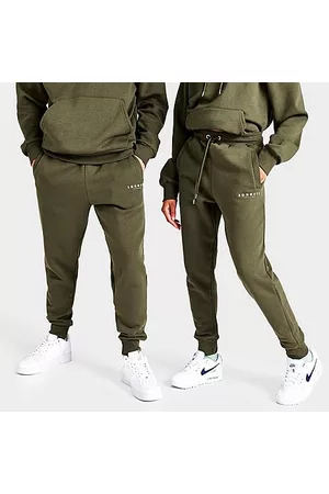 Sonneti Men's London Jogger Pants in /Dark Olive Size X-Small Fleece