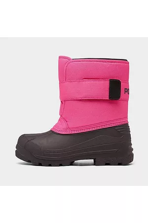 Ralph Lauren Girls' Big Kids' Everlee Winter Boots Size 4.0 Fleece