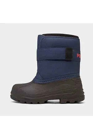 Ralph Lauren Big Kids' Everlee Winter Boots Size 4.0 Fleece