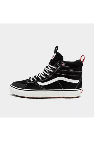 Vans Sk8-Hi MTE-2 Casual Shoes in Black/Black Size 8.0 Leather