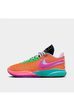 Nike Basketball Sneakers - LeBron 20 Basketball Shoes in Orange/Total Orange Size 7.5