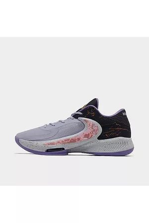 Nike Basketball Sneakers - Zoom Freak 4 SE All-Star Basketball Shoes in Purple/Oxygen Purple Size 8.0