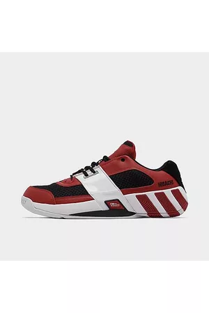 adidas Men Basketball Sneakers - Men's Agent Gil Restomod Basketball Shoes in Red/Team Power Red Size 8.0 Leather