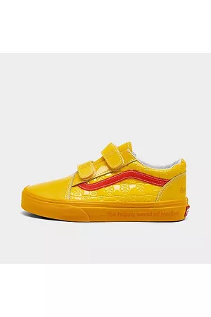Vans Casual Shoes - Little Kids' x Haribo Old Skool V Casual Shoes in Yellow/Yellow Size 1.0