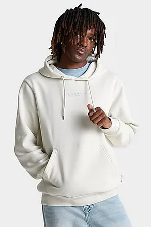 Sonneti London Essential Hoodie in Beige/Light Orewood Size Medium Cotton/Polyester
