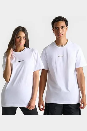 Sonneti London T-Shirt in White/White Size XS Cotton