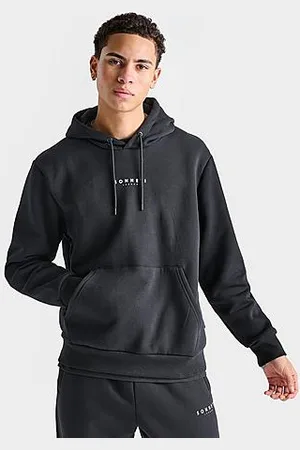 Sonneti London Essential Hoodie in Black/Black Size XS Cotton/Polyester