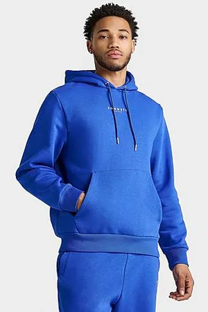 Sonneti London Essential Hoodie in Blue/ Size XS Cotton/Polyester