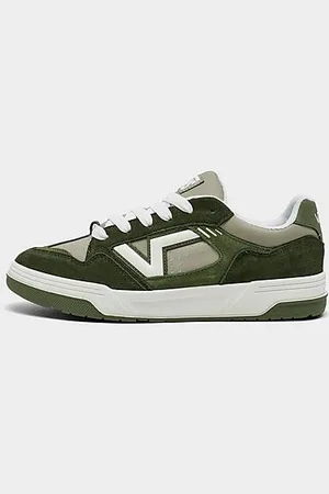 Vans Upland Casual Shoes in Green/Green Size 7.5 Leather