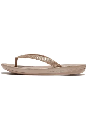 FitFlop IQUSHION KIDS Junior Shimmer Ergonomic Flip-Flops Rubber, Full Price