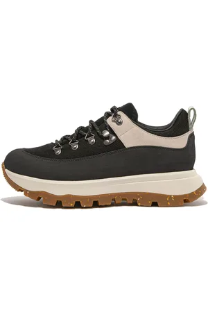 FitFlop NEO-D-HYKER Waterproof Canvas/Suede Walking Sneakers, Outlet