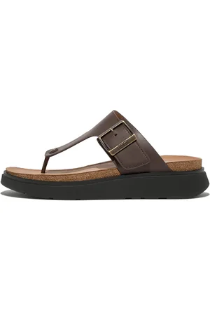 FitFlop GEN-FF Buckle Leather Toe-Post Sandals, Full Price