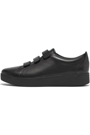 FitFlop RALLY Leather Strap Sneakers, Outlet