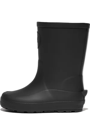 FitFlop WONDERWELLY KIDS Toddler Ergonomic Rain Boots Natural Rubber Mix, Full Price