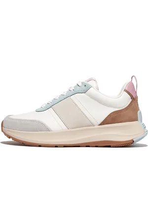 FitFlop F-MODE Flow Suede-Mix Flatform Sneakers Suede/Leather, Full Price