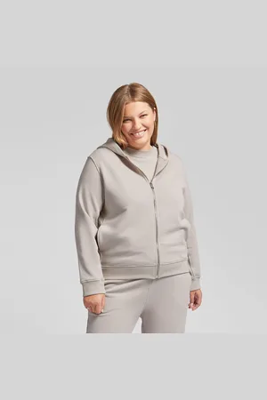 FitFlop BASIC THREADS Full-Zip Hoodie Cotton Mix, Outlet