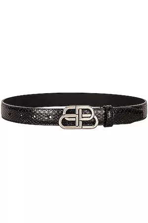Balenciaga BB Thin Belt in